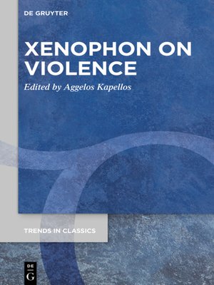 cover image of Xenophon on Violence